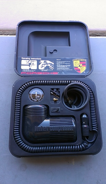 porsche tire inflator